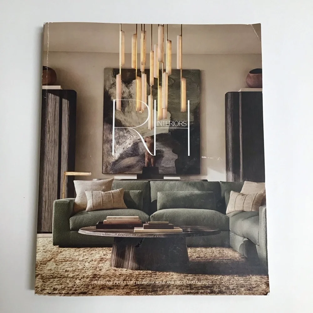 Restoration Hardware RH Interiors Spring 2025 Catalog Home Design Decor 602 pgs